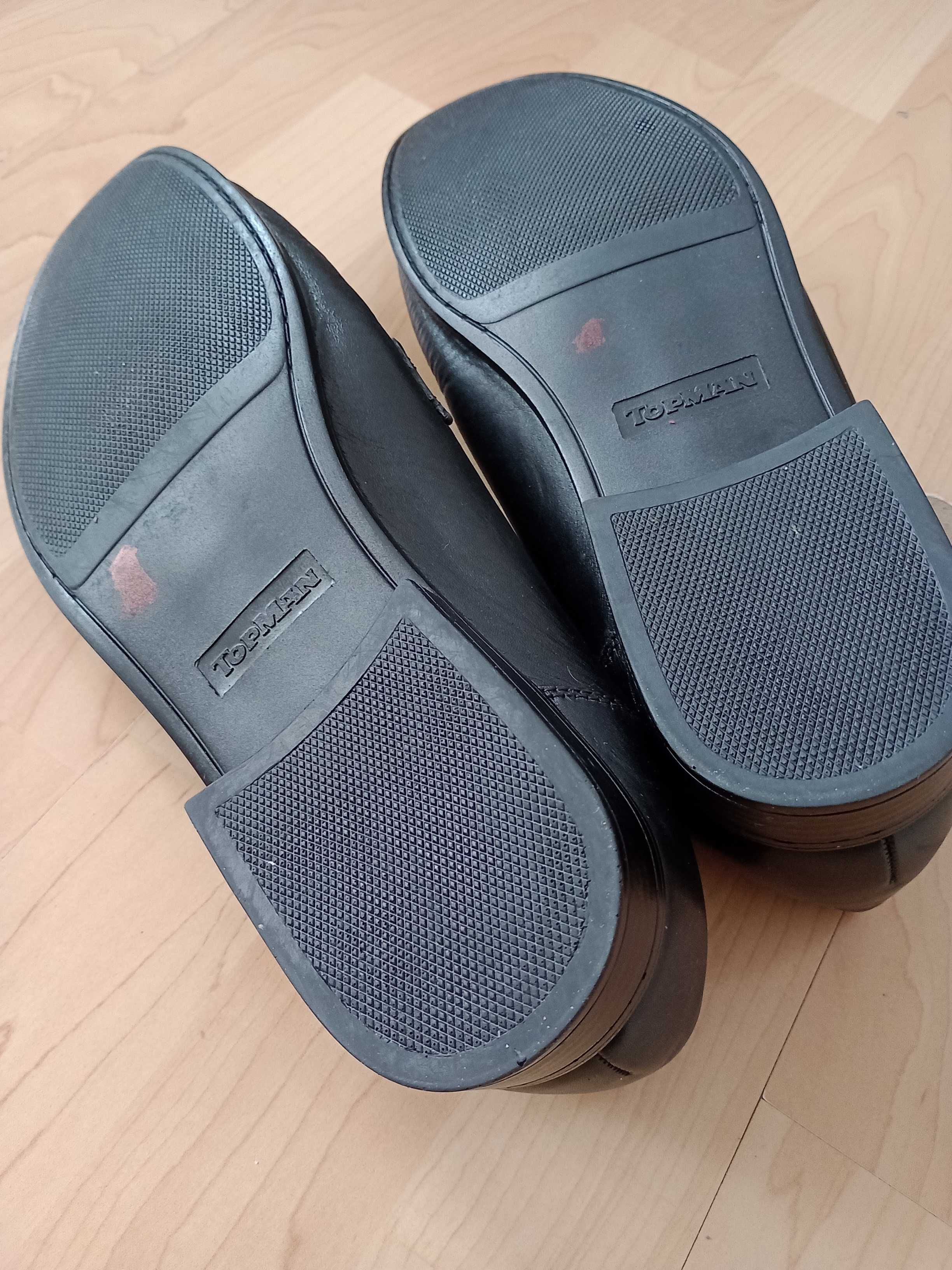 Buty półbuty męskie skórzane Topman rozm 13/47