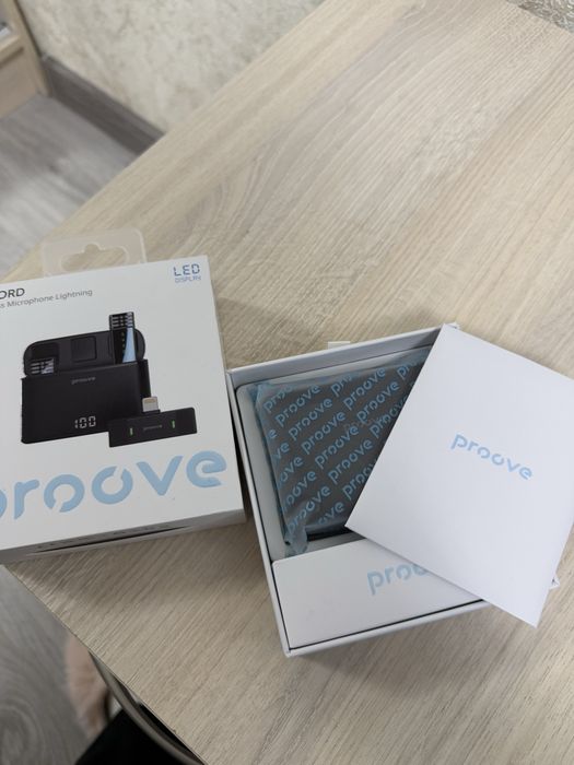 Бездротовий мікрофон Proove Wireless Microphone Lightning (для )