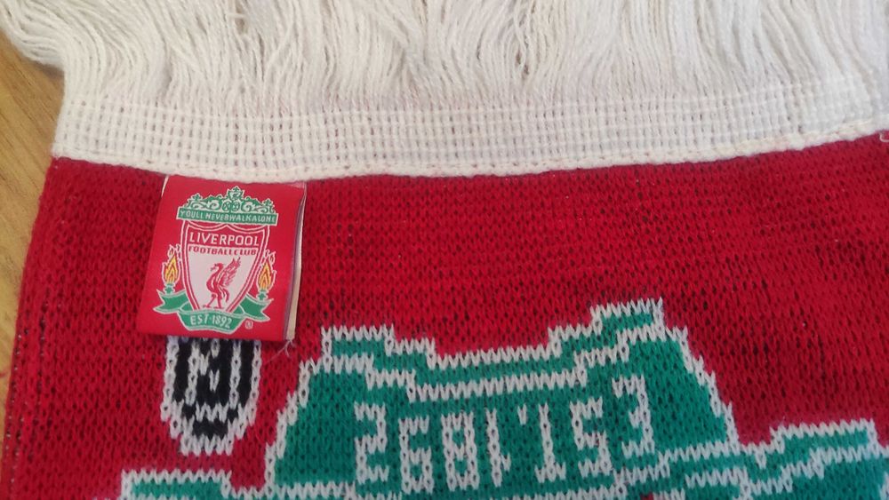 Szalik LIVERPOOL F.C. Oryginał Licencja Kolekcjonerski