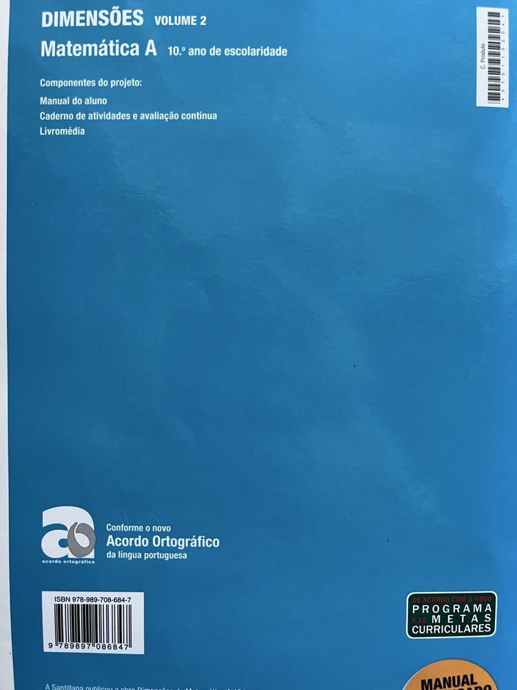 Dimensoes 10 ano matematica