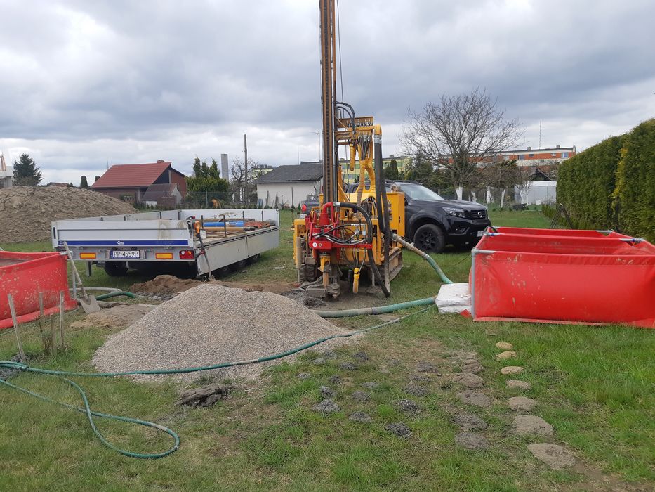 Studnie Głębinowe.Odwierty pod pompy ciepła. Usługi Studniarskie PIŁA