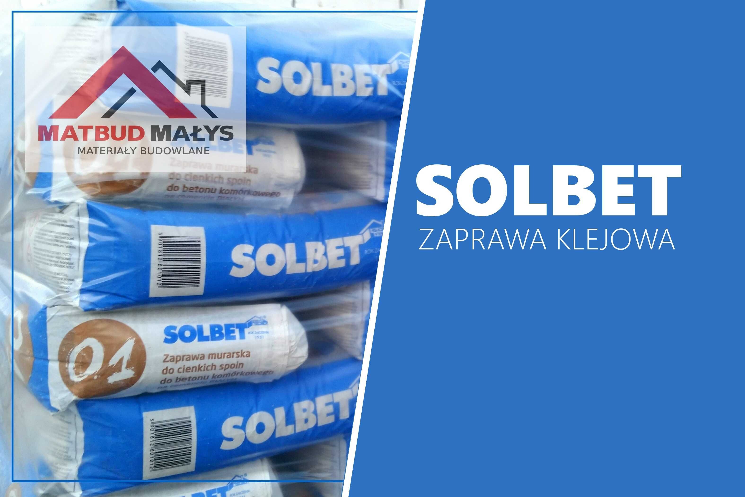 Zaprawa klejowa Klej SOLBET - Worek 25kg