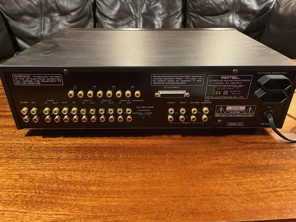 Rotel Surround Sound Processor RSP-970