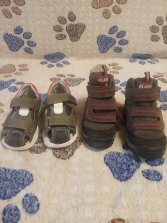 Две пары детской обуви для мальчика