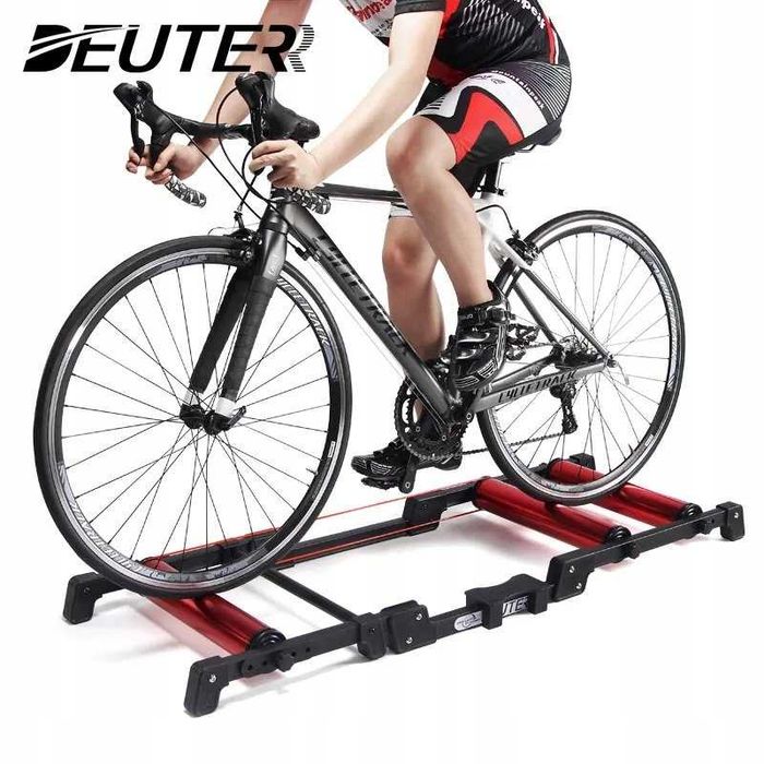 Składany Domowy Trenażer Rolkowy Treningowy do Roweru Szosa Gravel MTB