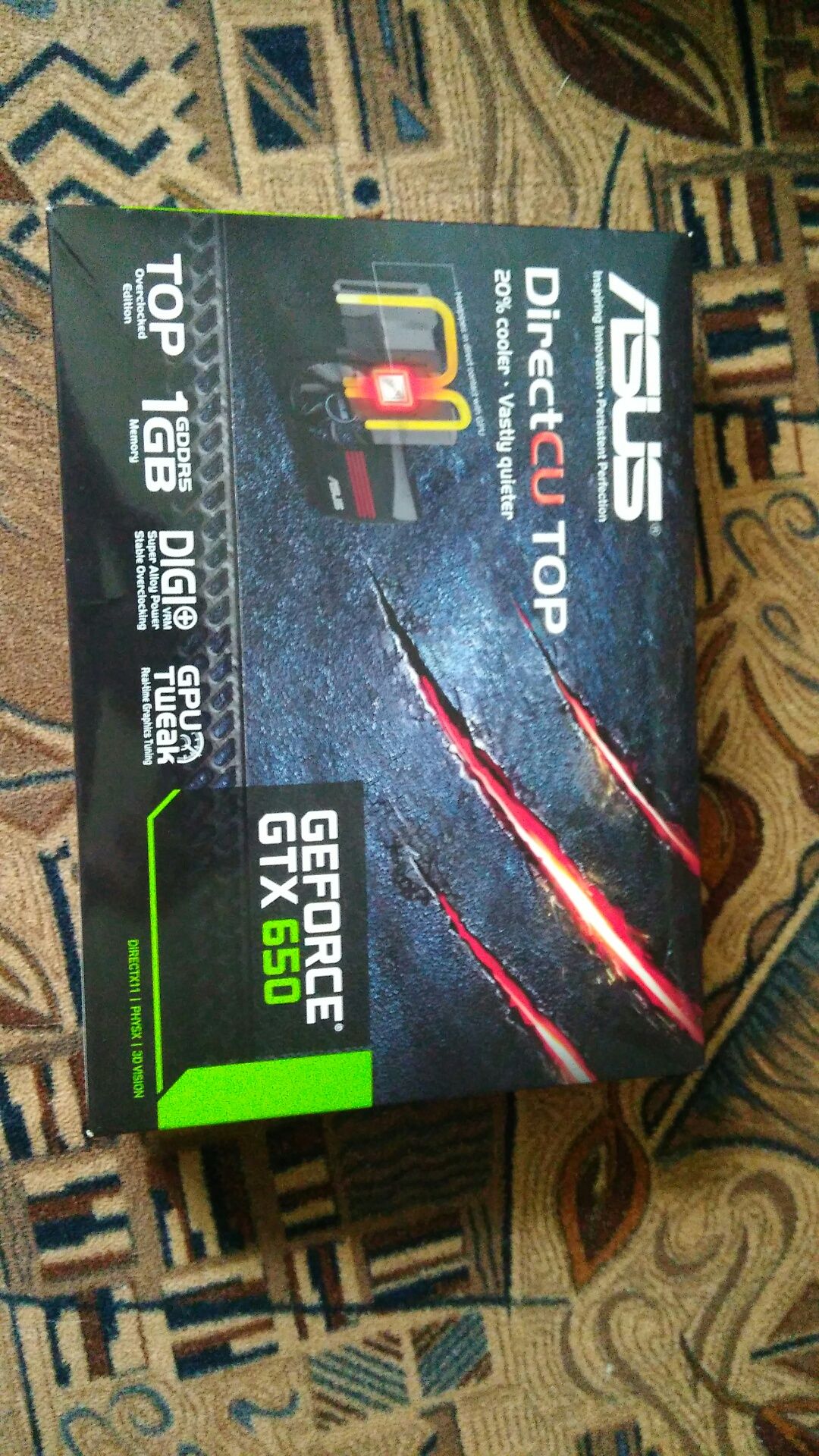 Видеокарта ASUS GTX 650