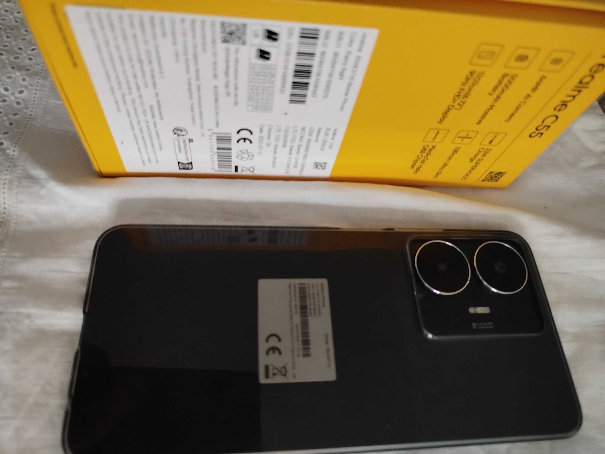 Smartfon Realme C55 8/256GB 6.72" 90Hz Czarny