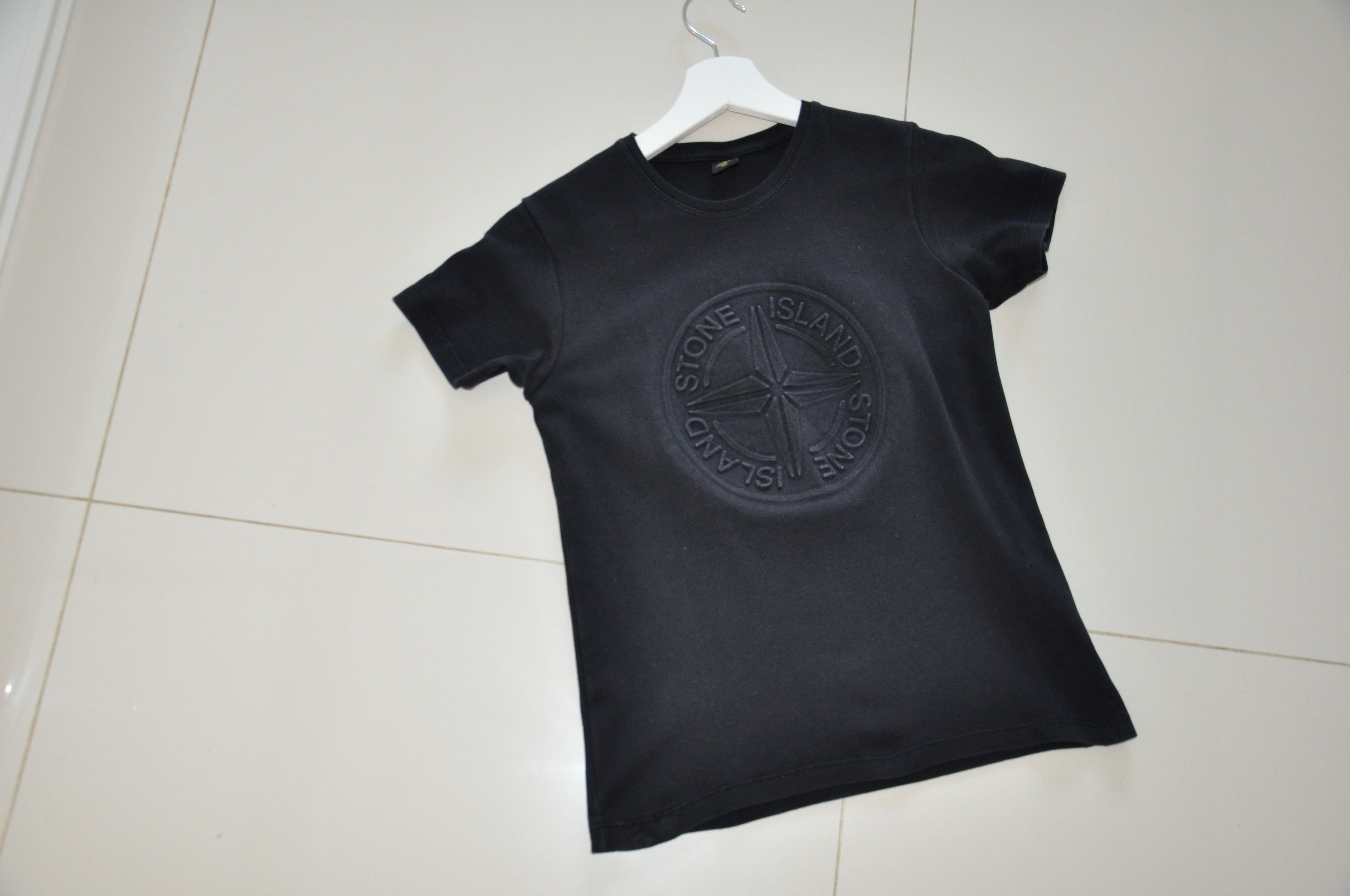 Stone Island t-shirt czarny 152 cm