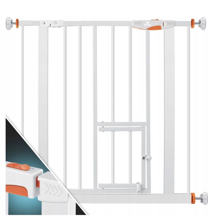 Barierka rozporowa KIDIZ dla dzieci i zwierząt 74 - 87 cm x75 cm