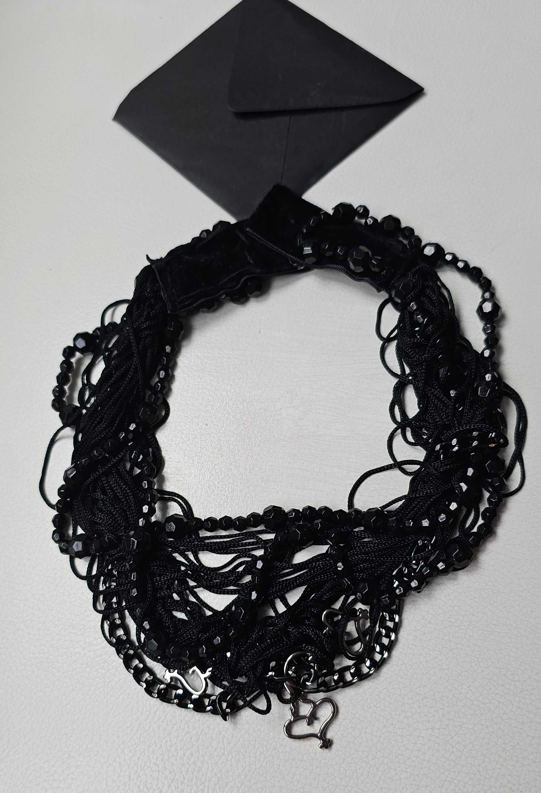 Rossodisera włoski naszyjnik choker perły