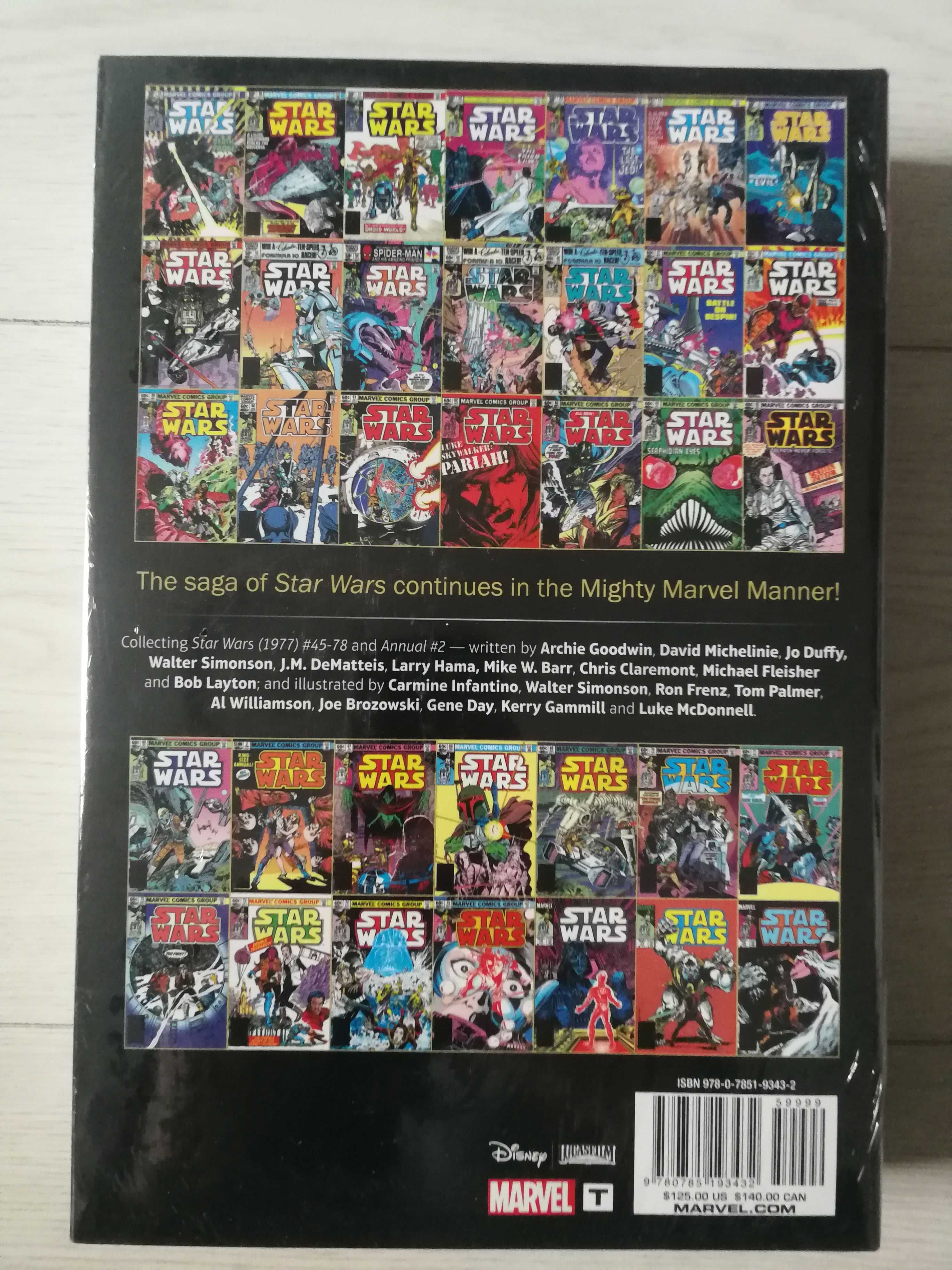 Star Wars The Original Marvel Years Omnibus 2