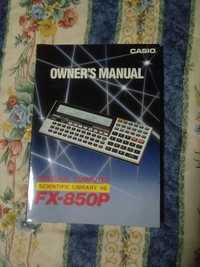 Casio FX850 manual