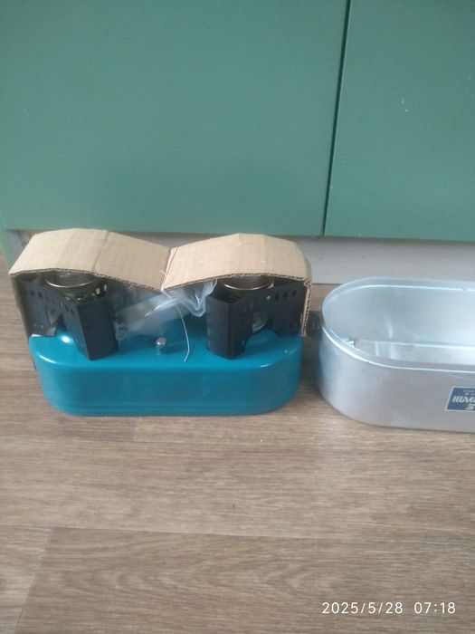 Примус на 2 комфорки. Шмель 3