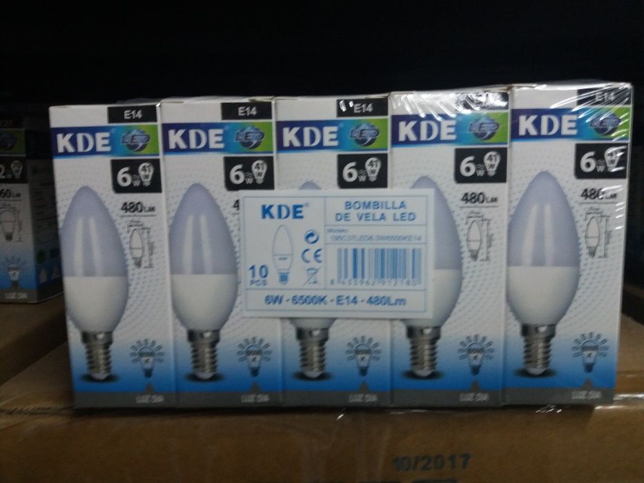 Lâmpadas LED novas