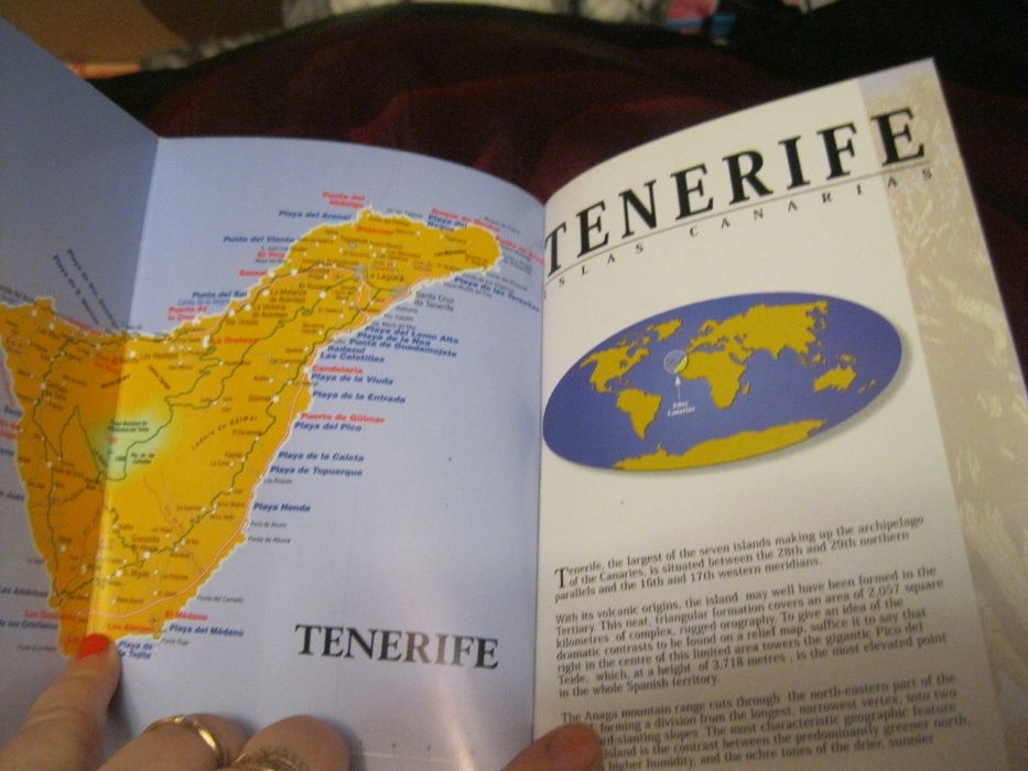 книга атлас английский язык tenerife Тенерифе Остров в Испании