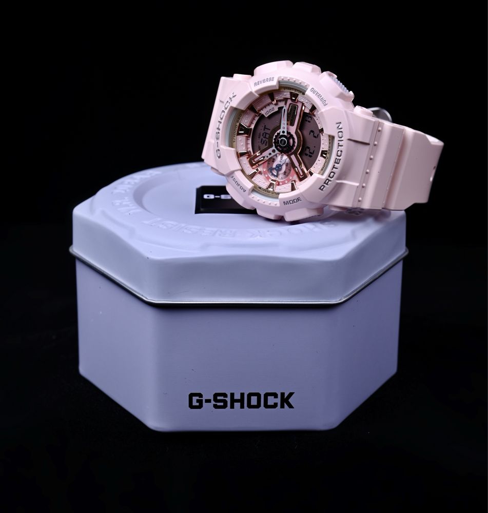 NEW! Жіночий годинник Casio G-Shock GMA-S110MP-4A1 оригінал baby-g