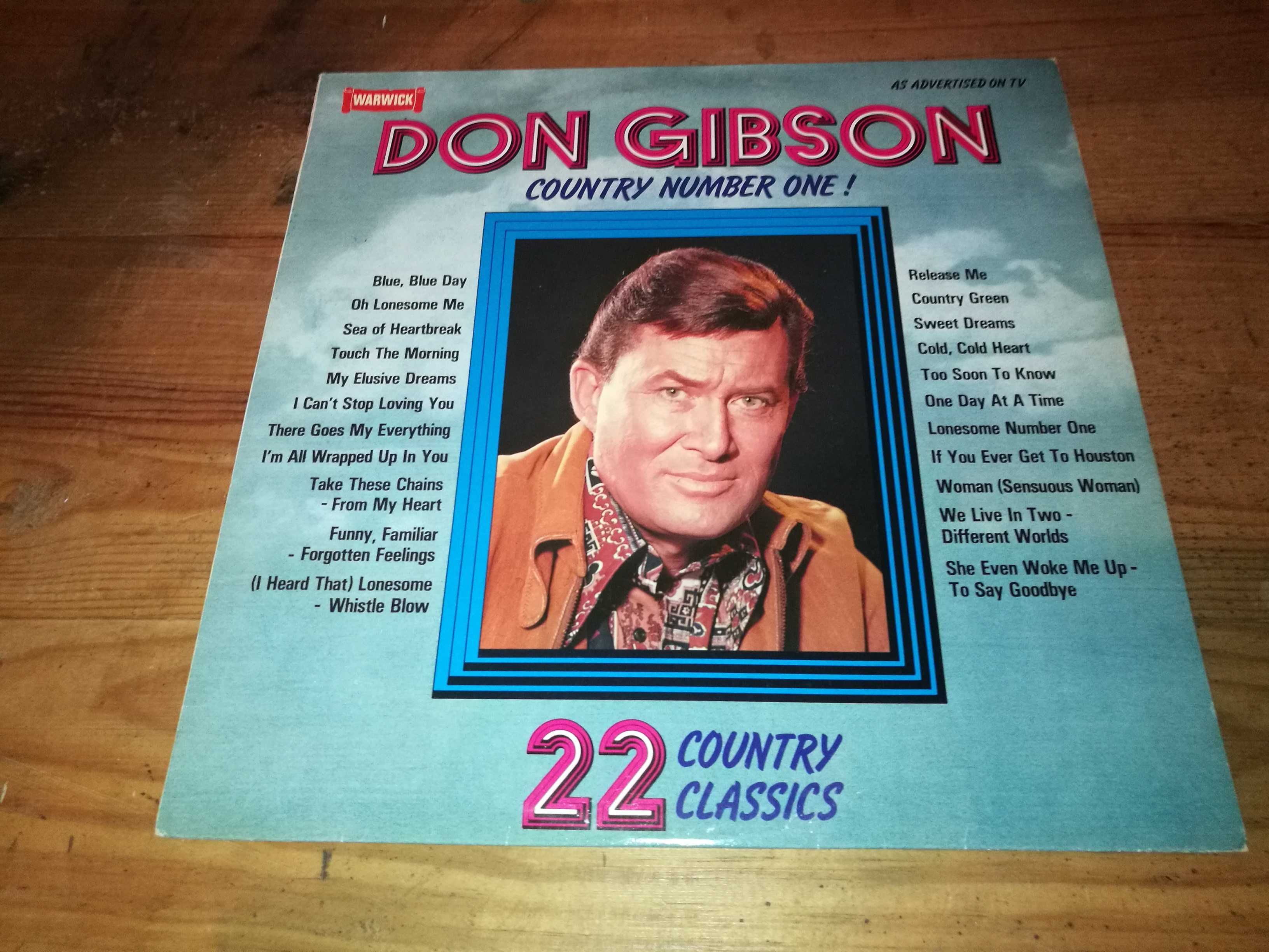 DON   GIBSON (country music) - Country Numer one! LP