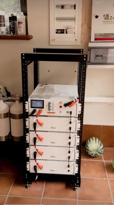 Стійка під акаммулятор Deye- 4-5 АКБ і БМС,8 АКБ і БМС,12 АКБ і БМС.