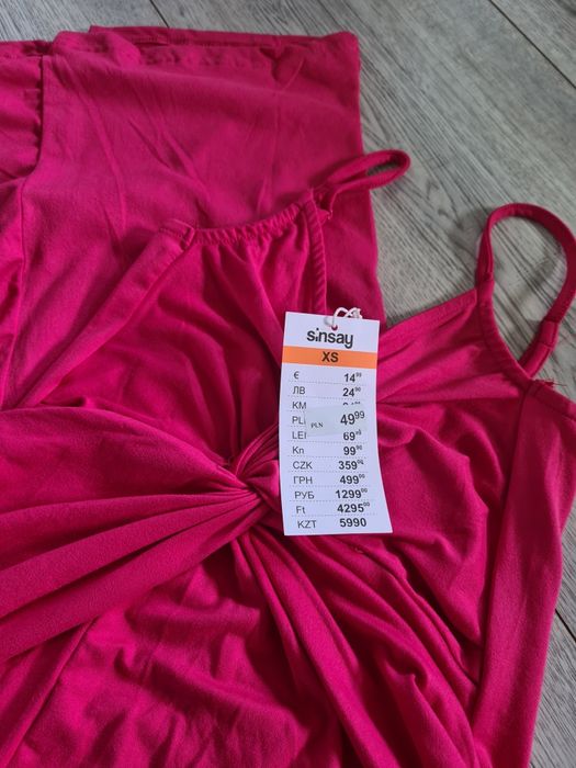 Sukienka midi, Sinsay, XS