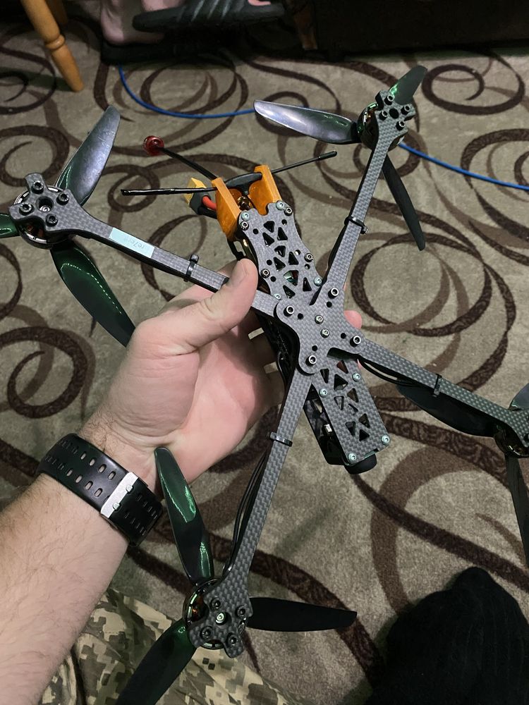 Квадрокоптер fpv 7,5 дюйма