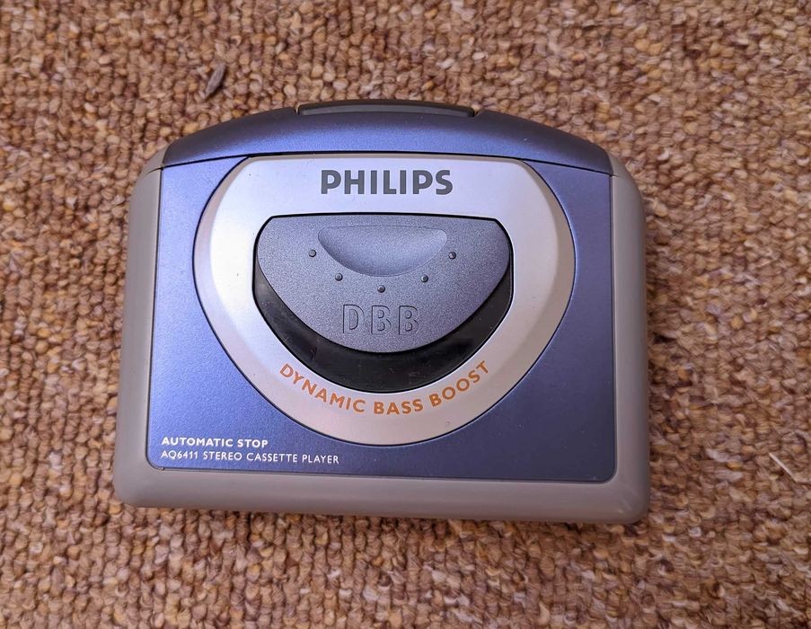 Walkman PHILIPS AQ6411 - przenośny magnetofon odtwarzacz kaset retro