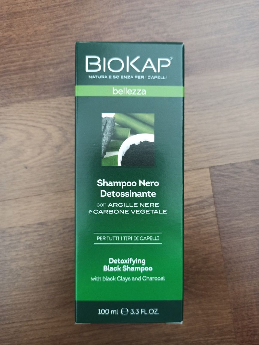 Biokap Bellezza Czarny szampon, 100 ml