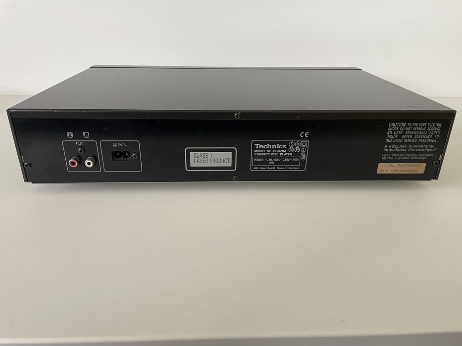 Technics sl-pg370a odtwarzacz CD laser