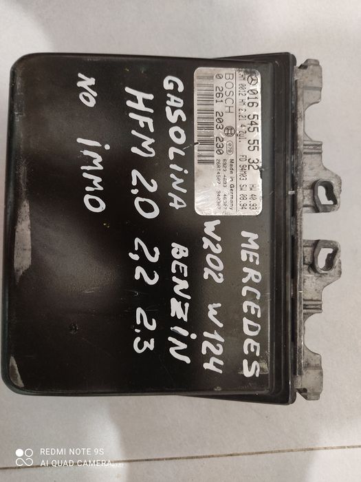 Centralina Mercedes gasolina. W202 W124