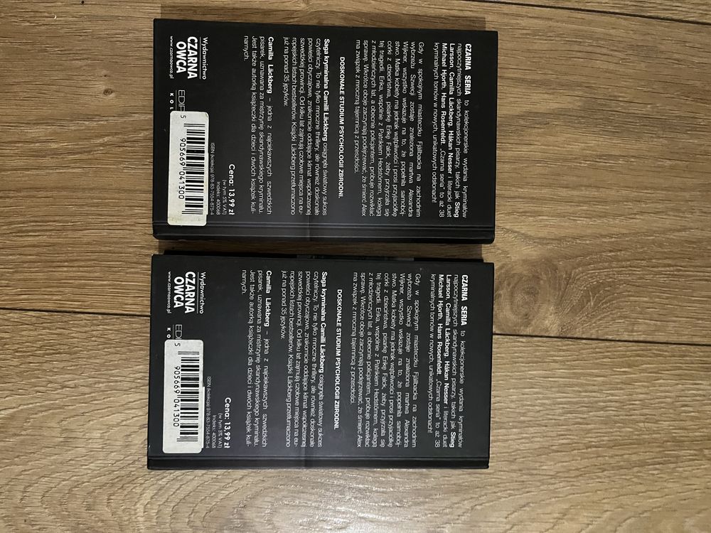 Camila Lackberg Księżniczka z lodu dwa tomy