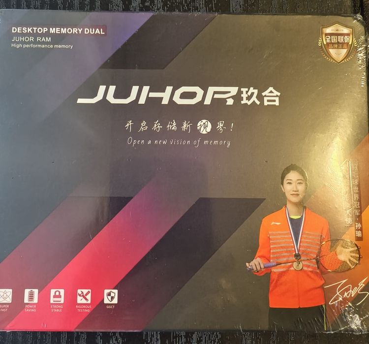 Оперативна пам'ять Juhor rgb black Ddr5 2*16 gb 6400 mhz в наявності