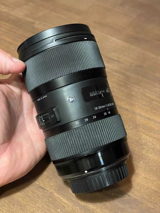 Sigma 18-35mm F1.8 para Canon