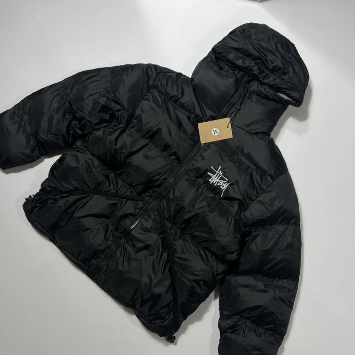 Пуховик Stussy S-XL пухова куртка стусі на зиму стасі y2k drill puffer