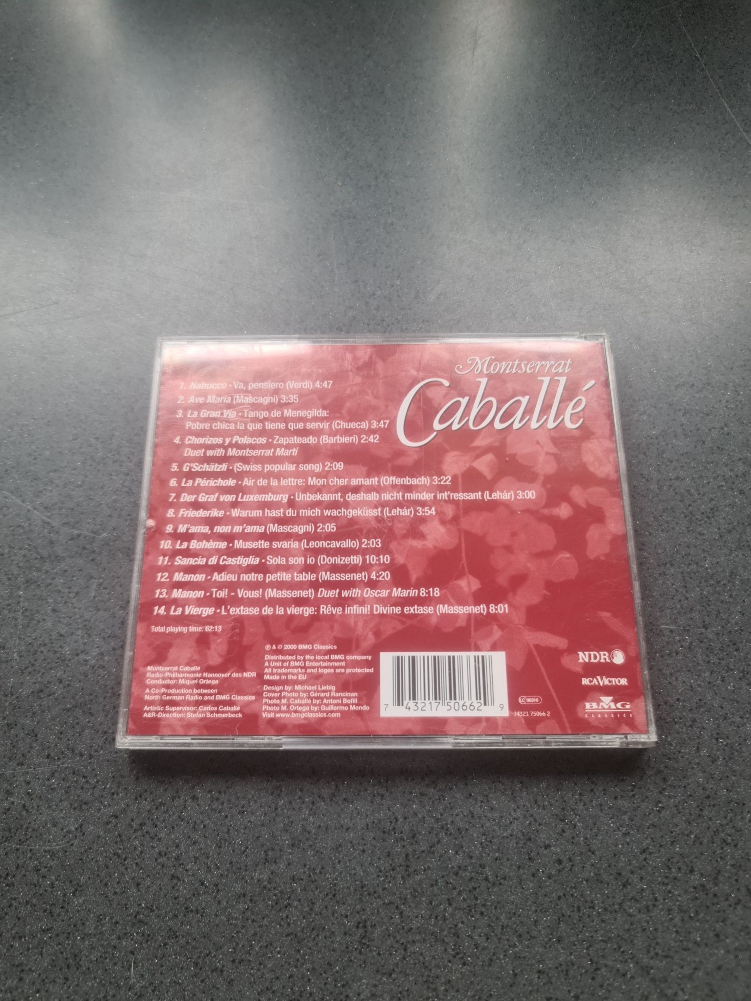 Płyta CD Montserrat Caballe - Roses from 2000