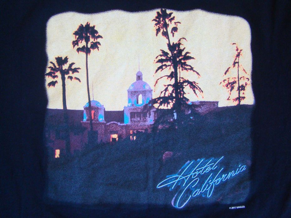 Футболка Eagles 'Hotel California', Officially Licensed, разм. L