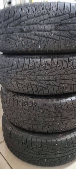Диски с резиной нива 205/70r15 Nokian Nordman rs2