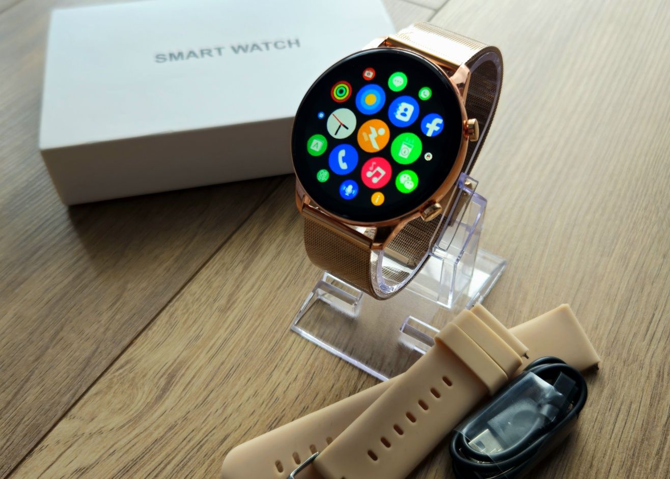 Stylowy Smartwatch- Funkcjonalny Zegarek