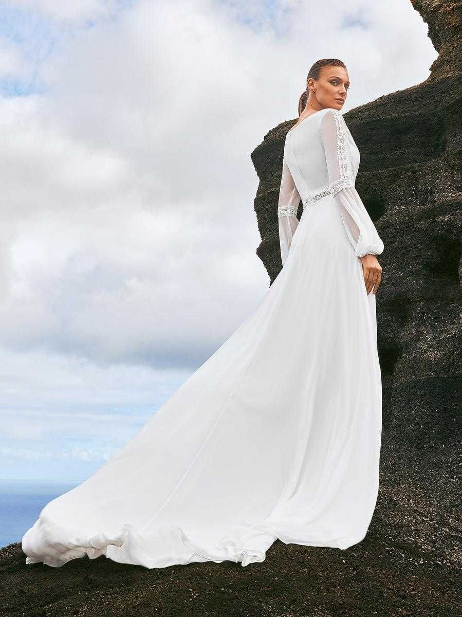 Suknia ślubna boho Pronovias + welon gratis