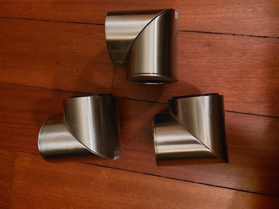 Focos de Parede Inox