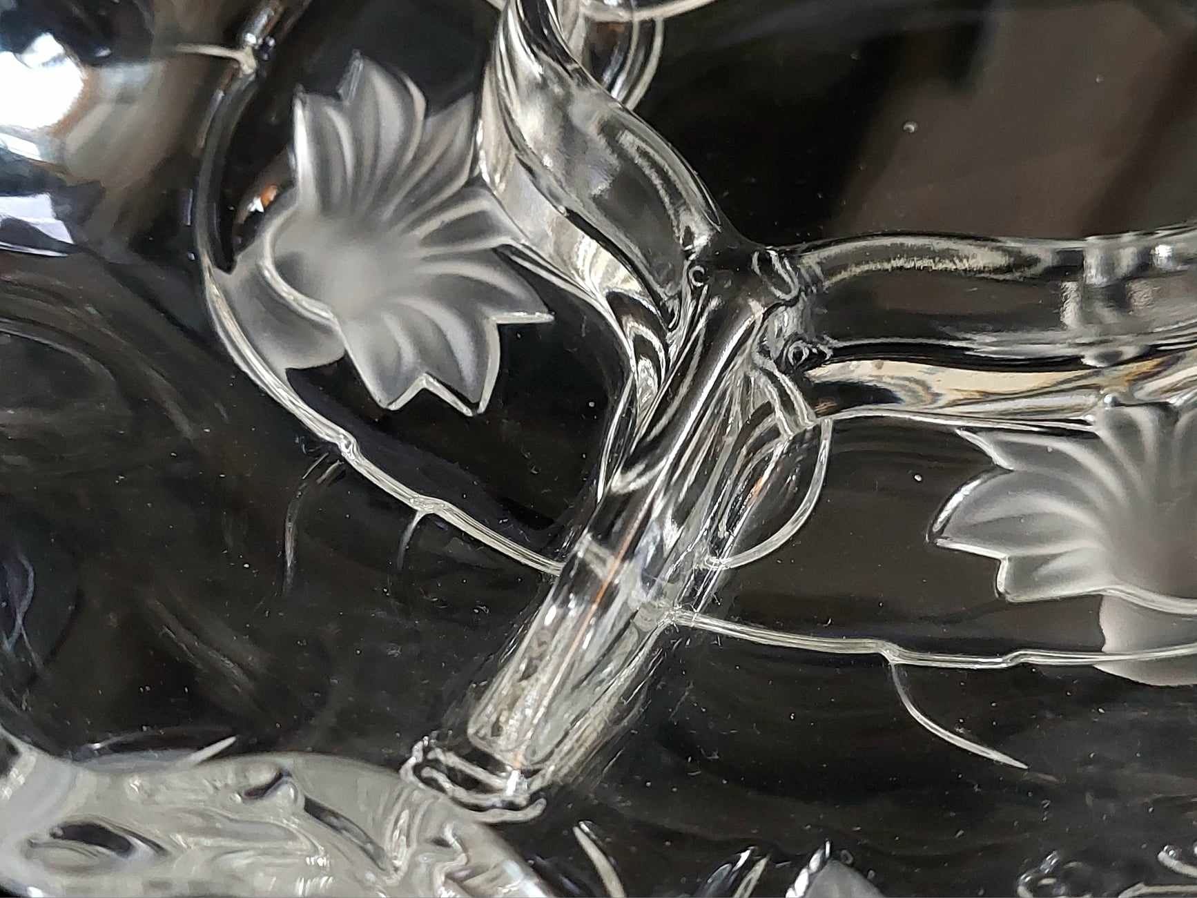 Mikasa Walther Glass.Karmen.Żardiniera/patera/kabaret 5.Duża.Na nóżkac