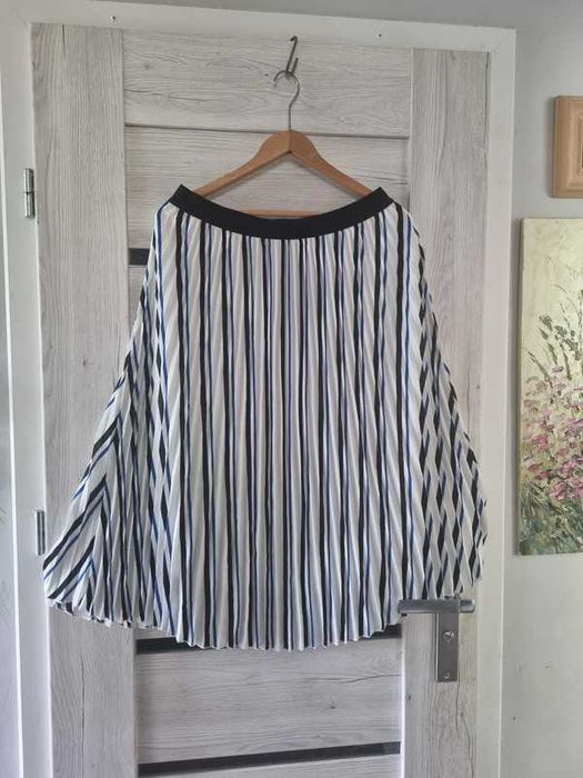 Spódnica zwiewna plisowana