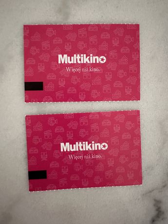 Bilet voucher kod do kina Multikino