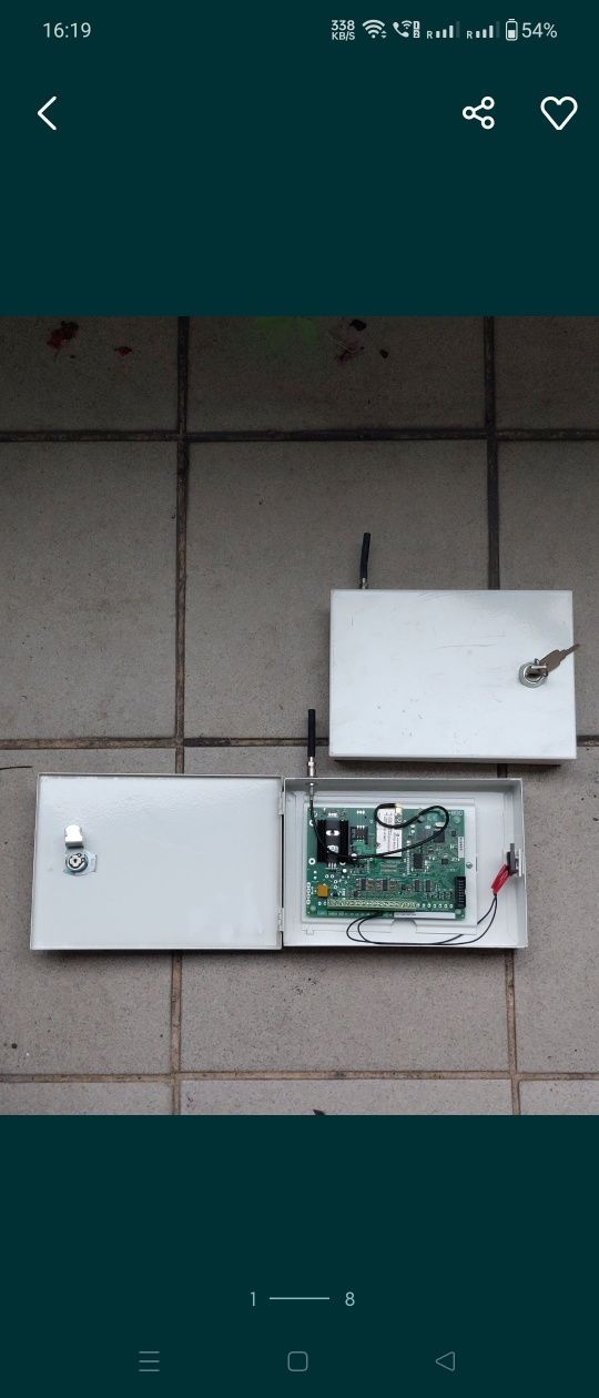 1szt Nadajnik moduł gsm sms MOTOROLA G24 SR-800 bramka monitoring ochr