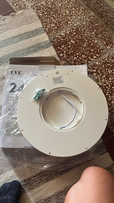Candeeiro teto 24W Led Branco