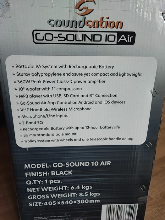 Sound sation go-sound 10 air