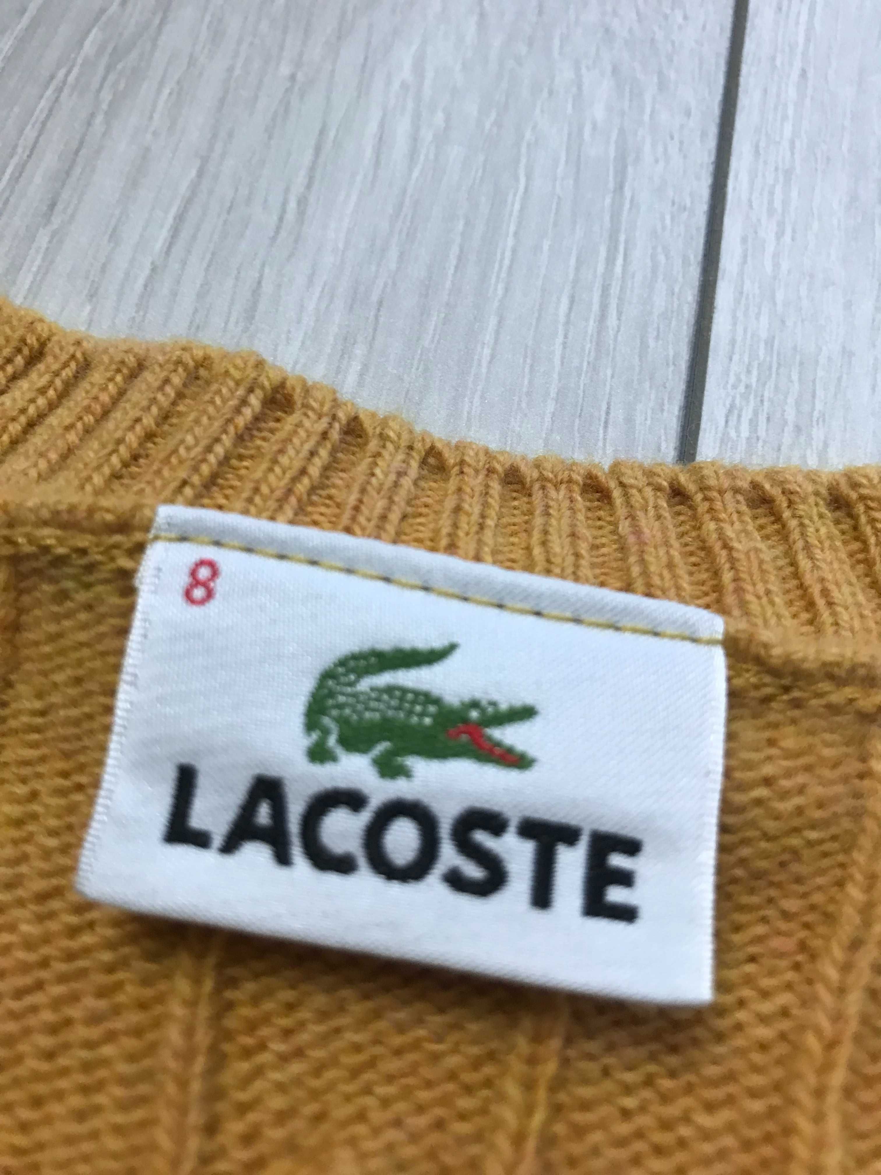 LACOSTE r.XXL/XL porządny sweter męski stan BDB
