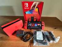 Konsola Nintendo Switch Oled Mario Edition Gwarancja
