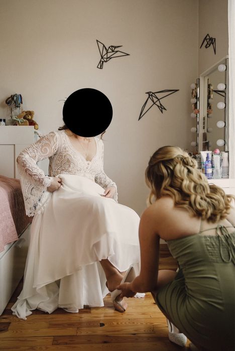 Suknia ślubna boho