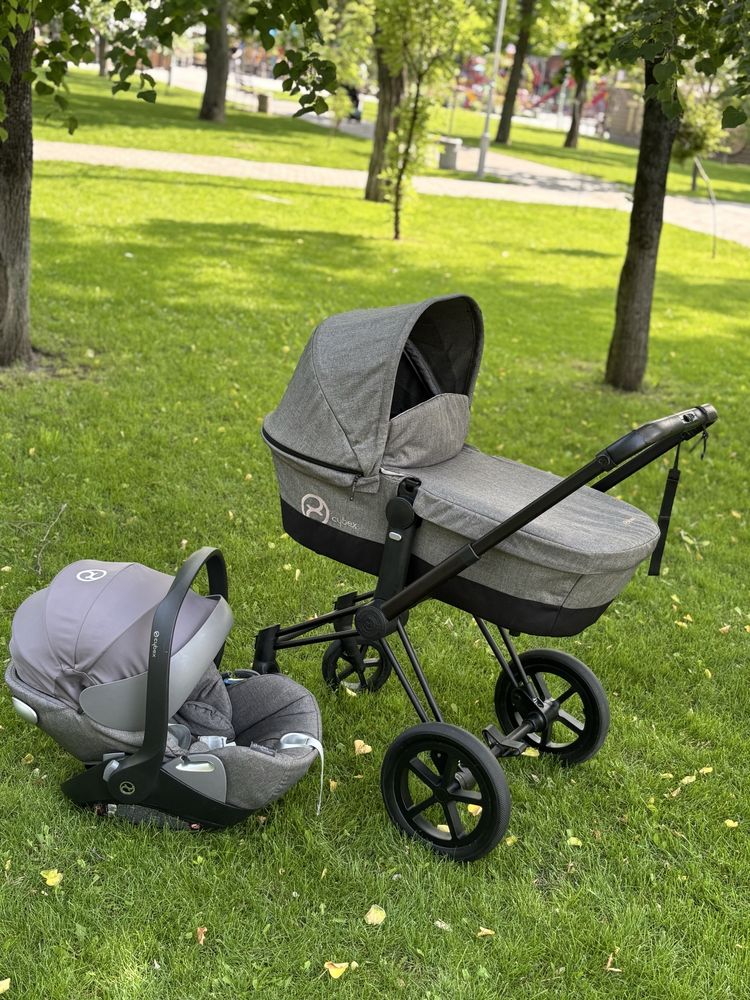 Коляска cybex priam автолюлька шасі