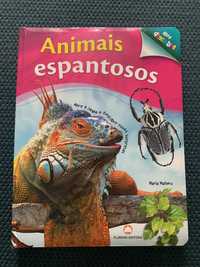 Livro animais espantosos (com janelinhas