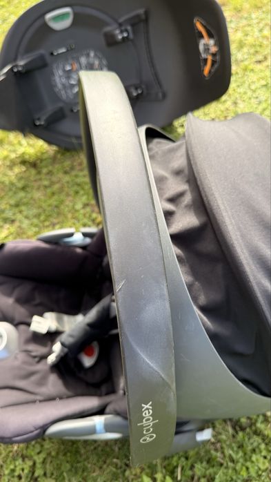 Wózek CYBEX Priam 4.0 rose gold – gondola, spacerówka, baza Isofix